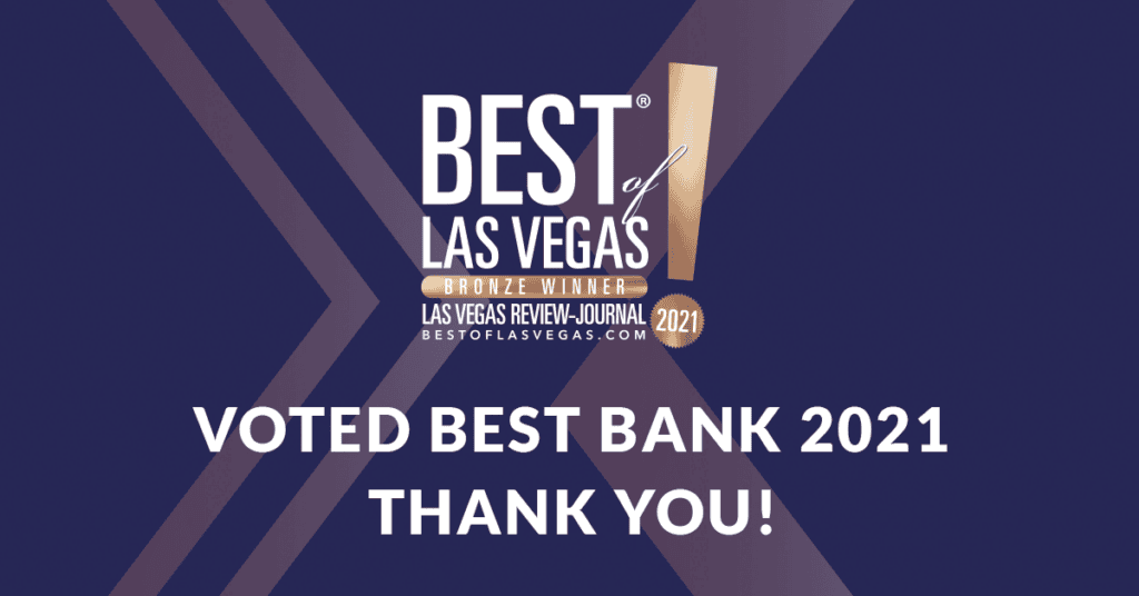 News – Lexicon Bank Bronze Medal Winner in Best of Las Vegas